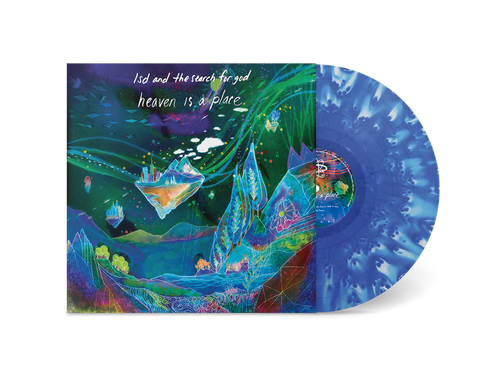 LSD and the Search for God - Heaven Is A Place (DELUXE EDITION) [Blue Dream Vinyl, 24x24 poster, foil cover]