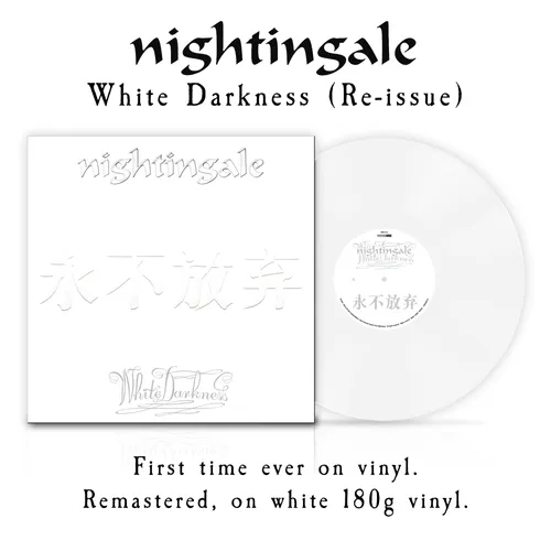 Nightingale - White Darkness vinyl record cover
