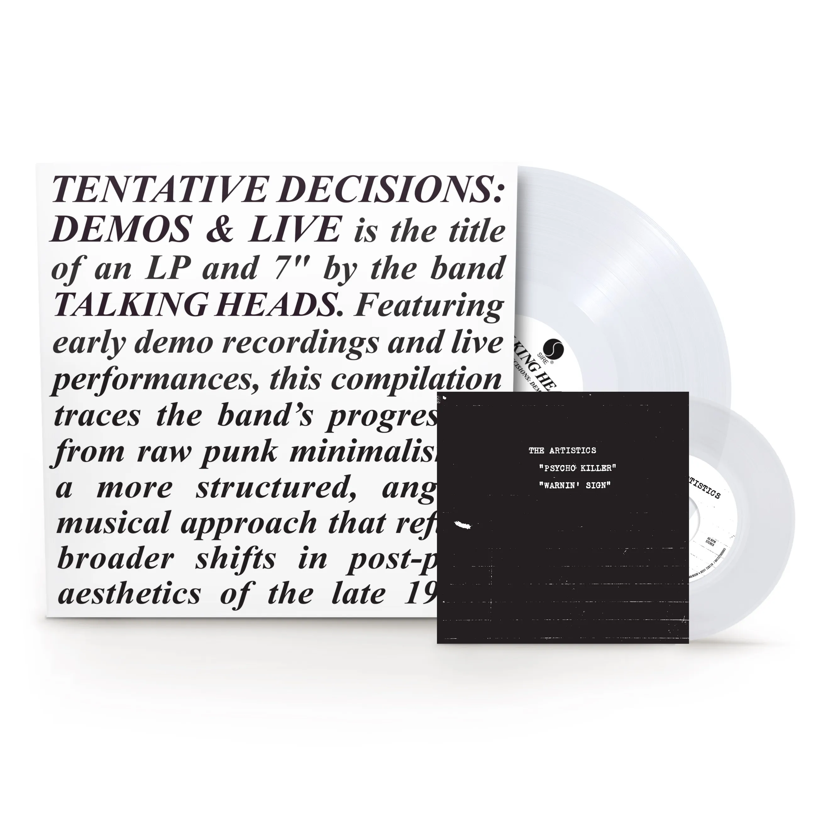 Talking Heads - Tentative Decisions: Demos & Live (Digb) | Cactus 