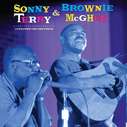 Sonny Terry & Brownie Mcghee - Live From The Ash Grove vinyl record cover