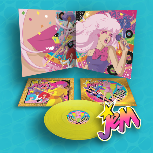 Jem And The Holograms - Jem And The Holograms (Deluxe) [Lemonade Glitter LP]