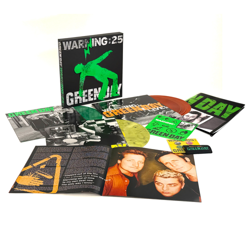 Green Day - Warning (25th Anniversary Deluxe Edition) [Green, Yellow, and Orange LP]