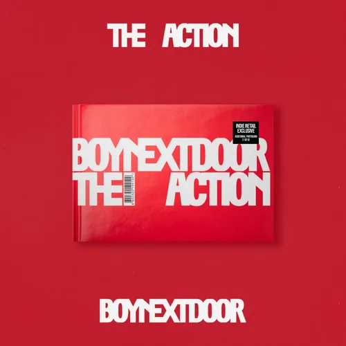 BOYNEXTDOOR - BOYNEXTDOOR 5th EP (The Action) vinyl record cover