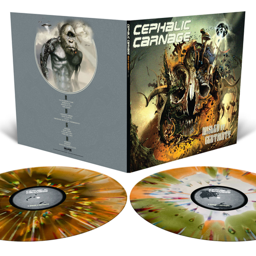 THE SKULL DISK DAMNGOOD!! × NATURE TONES Cephalic Carnage - Misled By Certainty [Tri-Color Merge with