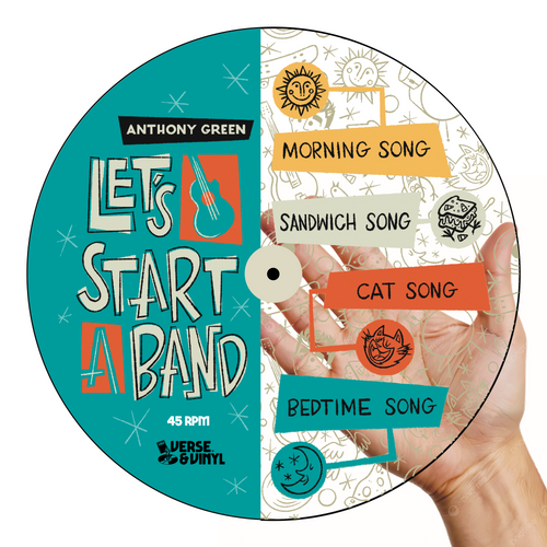 Anthony Green - My Cat's In A Band With Me Storybook [LET'S START A BAND 12