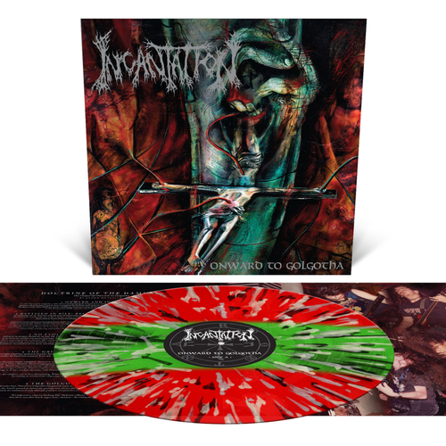 Incantation - Onward To Golgotha -  [Three Color Stripe with Splatter LP]