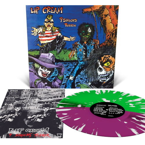 Lip Cream - 9 Shocks Terror [Orchard Indie Exclusive Half Green and Half Purple with Splatter LP]
