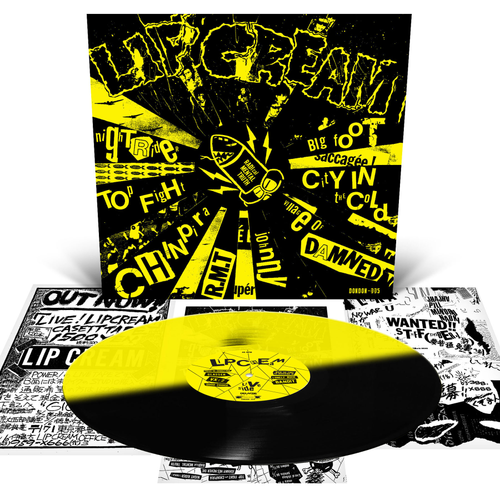 Lip Cream - Big Foot Cassette [Orchard Indie Exclusive Half Black and Half Yellow LP]