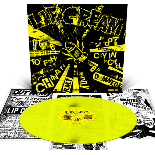 Lip Cream - Big Foot Cassette [Highlighter Yellow LP]