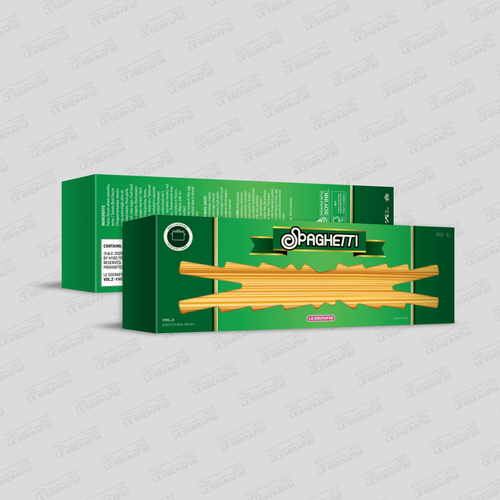 LE SSERAFIM - 1st Single Album 'SPAGHETTI' [CHEEKY NEON PEPPER ver.]