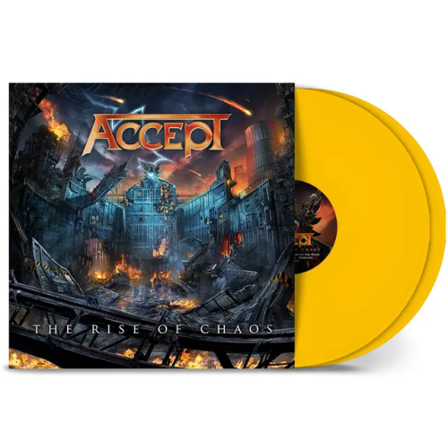 Accept - Rise Of Chaos [Indie Exclusive Yellow Colored Vinyl]