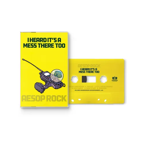 Aesop Rock - Heard It's A Mess There Too vinyl record cover