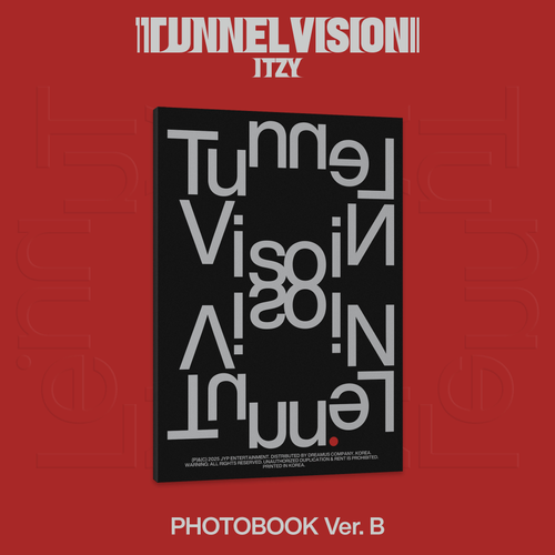 ITZY - Tunnel Vision [Photobook - B Ver.] (Post) (Stic)