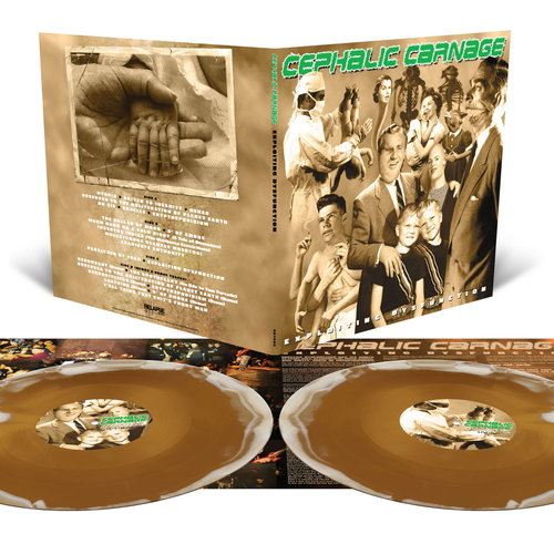 Cephalic Carnage - Exploiting Dysfunction - Deluxe 25th Anniversary Reissue [Bone White and Gold Merge]