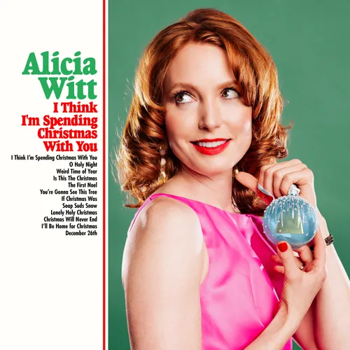 Alicia Witt - I Think I'm Spending Christmas With You vinyl record cover