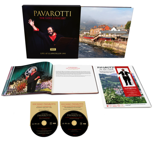 Luciano Pavarotti - The Lost Concert: Live at Llangollen 1995 [2 SACD/Book]