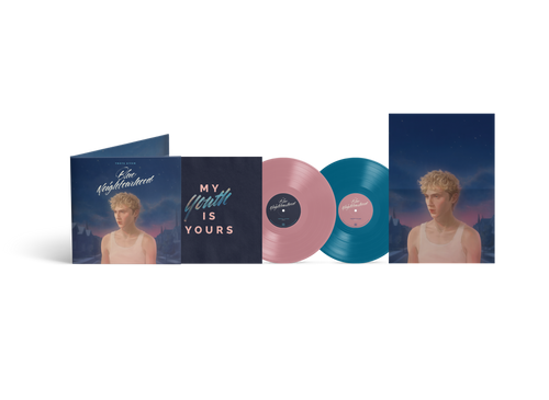 Troye Sivan - Blue Neighbourhood 'Ten Years On' - 10th Anniversary [Blush Pink & Aqua Blue]