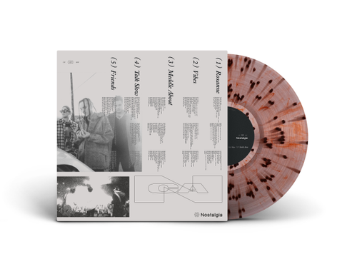 Chase Atlantic - Nostalgia [Translucent Orange/Brown Splatter]