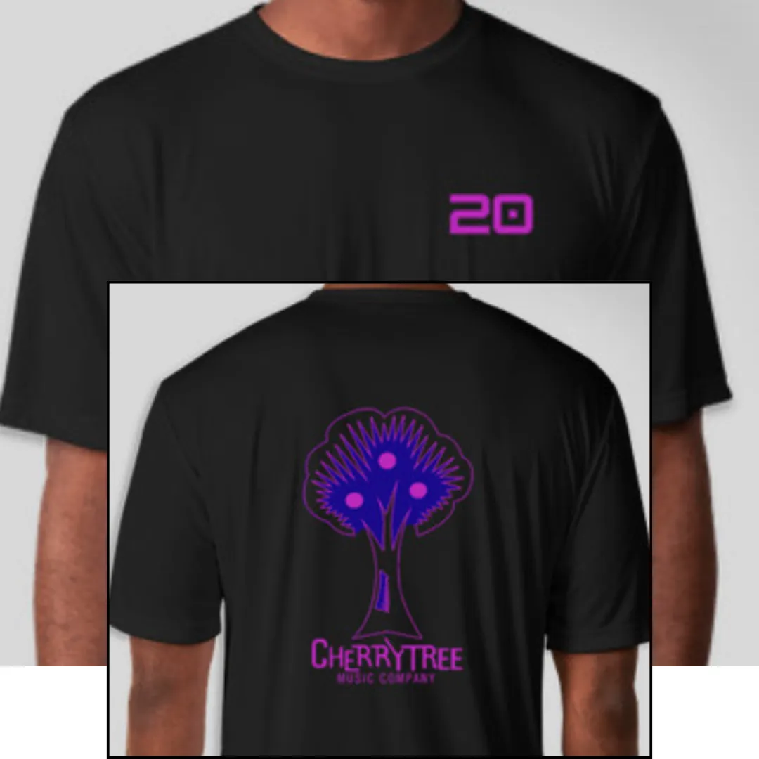 T-Shirt - XL Black Cherrytree Music 20 T-shirt | Electric Fetus