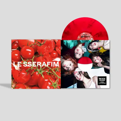LE SSERAFIM - 1st Single Album 'SPAGHETTI' vinyl record cover