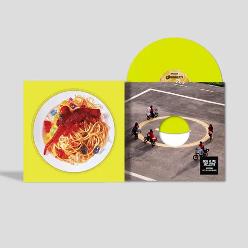 LE SSERAFIM - 1st Single Album 'SPAGHETTI' vinyl record cover