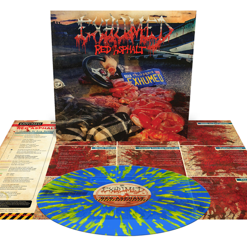 Exhumed - Red Asphalt Mocks [Orchard Indie Exclusive Royal Blue with Splatter]