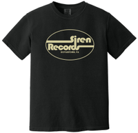 Siren Records - [XL] Black Logo Short Sleeve 