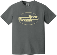 Siren Records - [Large] Dark Gray Logo Short Sleeve 