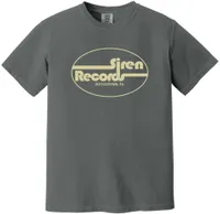 Siren Records - [Small] Dark Gray Logo Short Sleeve 