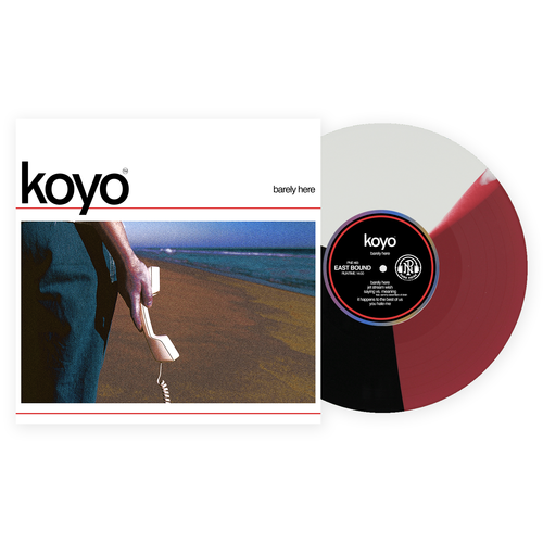 Koyo - Barely Here [Indie Exclusive White, Black, Oxblood Pie Slice]