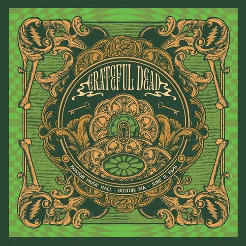 Grateful Dead - Boston Music Hall, Boston, MA 6/11/76 vinyl record cover