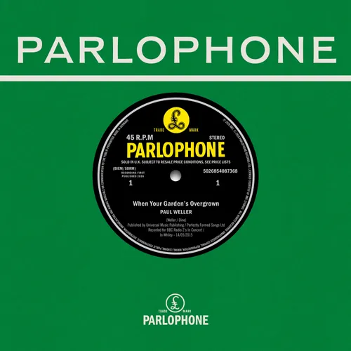 Paul Weller - When Your Garden’s Overgrown / Boy About Town (Weller at the BBC Vol. 2) vinyl record cover