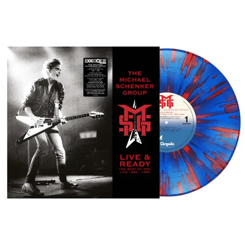 Michael Schenker / Msg - Live & Ready: Best Of Msg Live 1980 - 1984 (Rsd) vinyl record cover