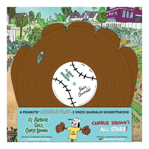 Vince Guaraldi - It's Arbor Day, Charlie Brown / Charlie Brown's All Stars! (Original Soundtrack Recordings) vinyl record cover