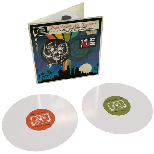 Motorhead - The Lost Tapes, Vol. 7 (Lemmy's 50th Birthday, Live in West Hollywood, 1995) vinyl record cover