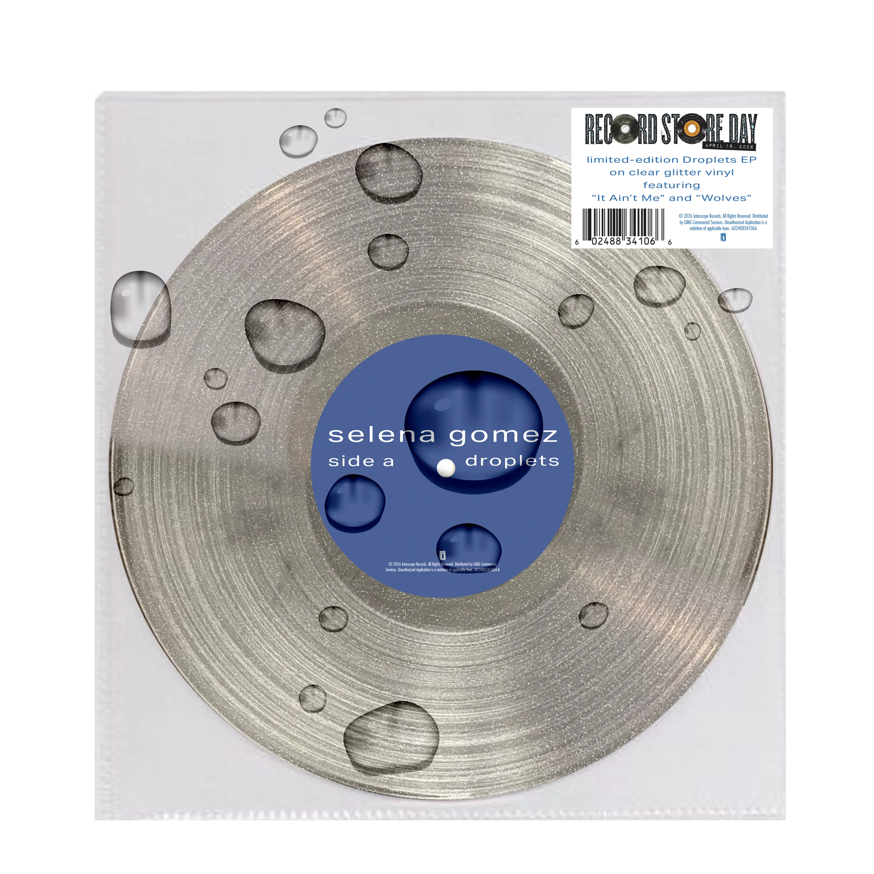 Selena Gomez - Droplets [RSD 2026] | Streetlight Records