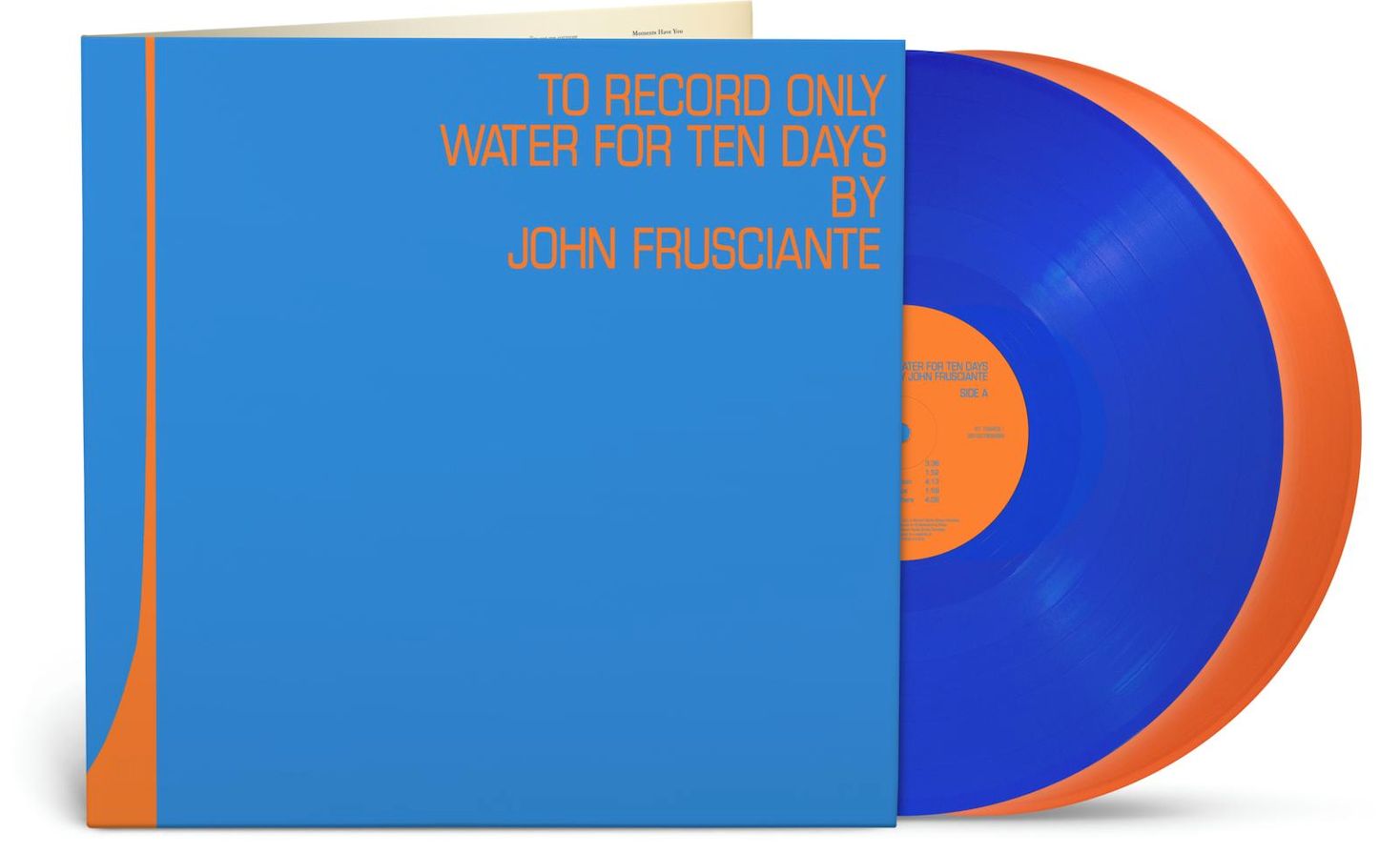新品2LP RSD JOHN FRUSCIANTE RECORD WATER SpecialRelease | Record Store Day Italia