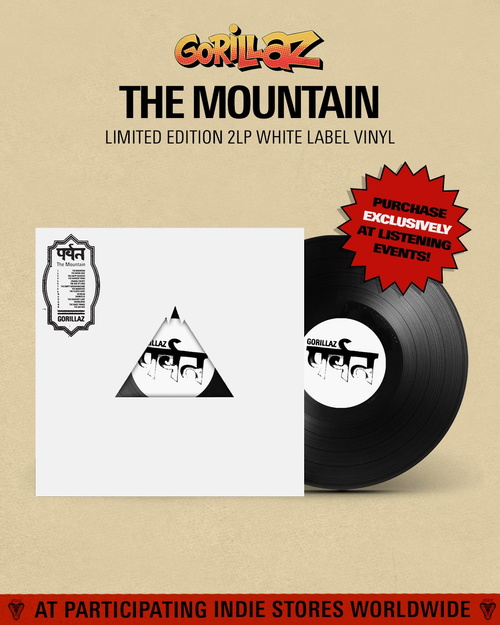 Gorillaz - The Mountain (Listening Party Exclusive White Label Vinyl)