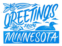 Post Card - Greetings From Minnesota