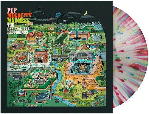 Pup - Megacity Madness (The Official Live Recordings) [Multicolor Splatter LP]