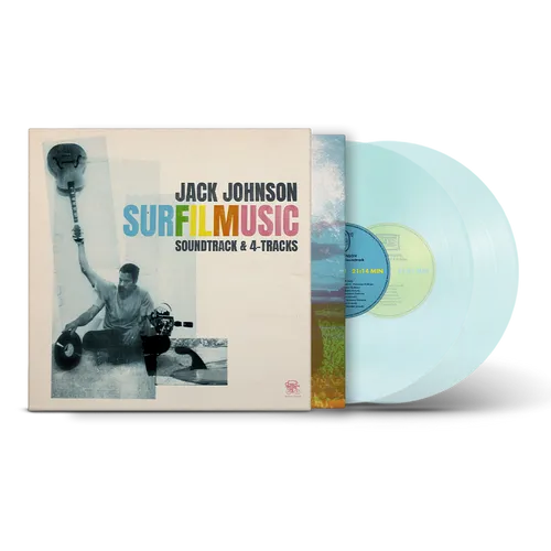 Jack Johnson - SURFILMUSIC (Soundtrack & 4-Tracks) [Indie Exclusive Soda Pop Bottle Blue]