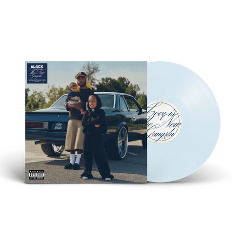 6lack - Love is the New Gangsta [Moonlight Clear Vinyl with Alternate Cover]