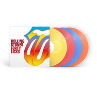 The Rolling Stones - Forty Licks 4LP [180g Transparent Multicolor]
