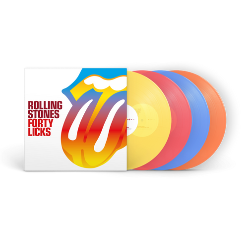 The Rolling Stones - Forty Licks 4LP [180g Transparent Multicolor]