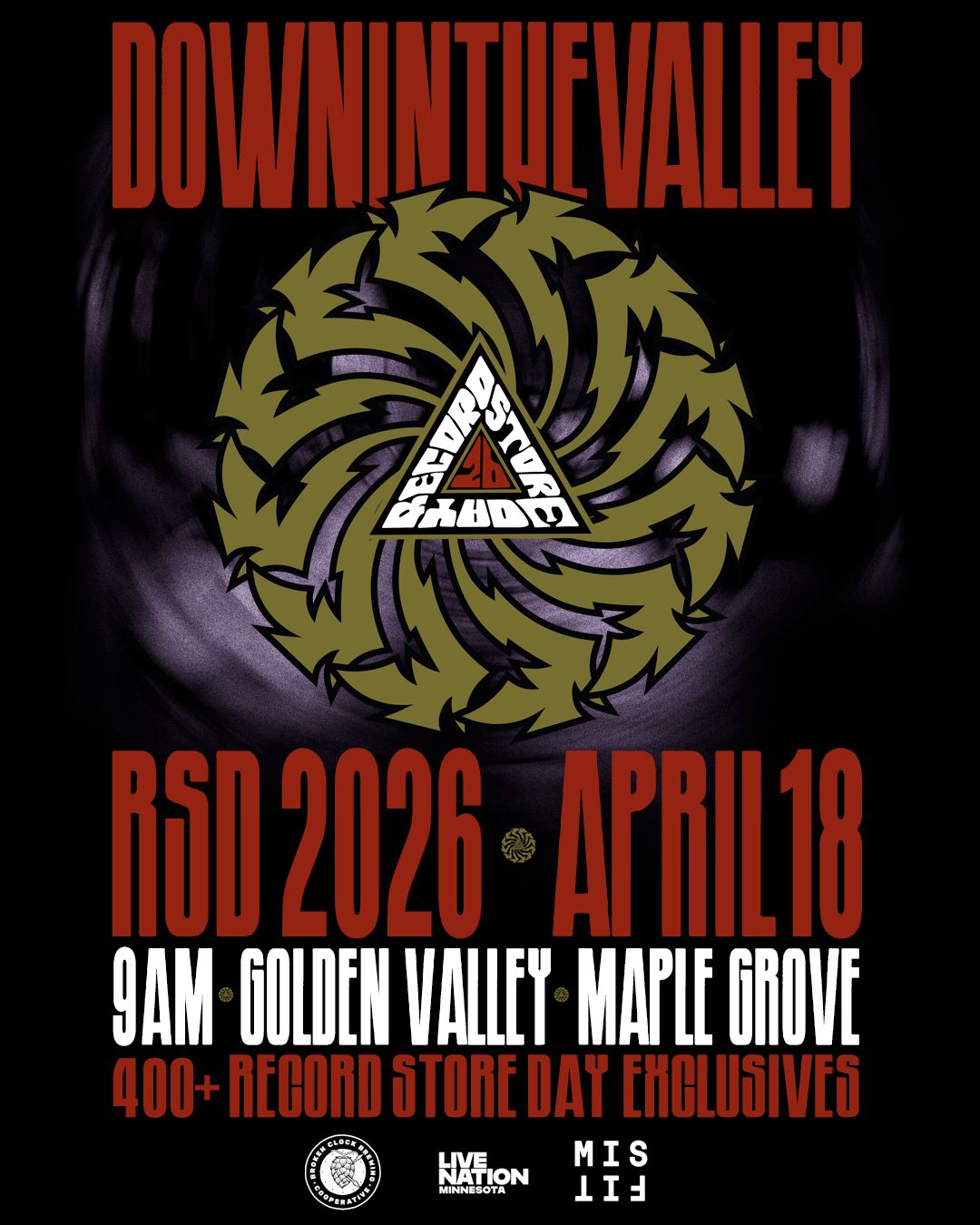 Record Store Day 2026 at Down In The Valley - Complete Event