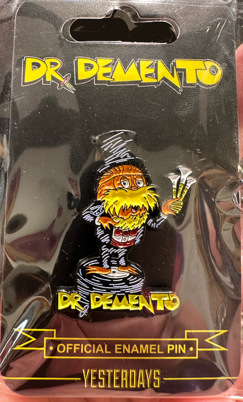 Dr. Demento - Get Demented! Enamel Pin