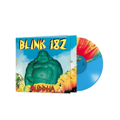 Blink 182 - Buddha [Blue Red Yellow Splatter]