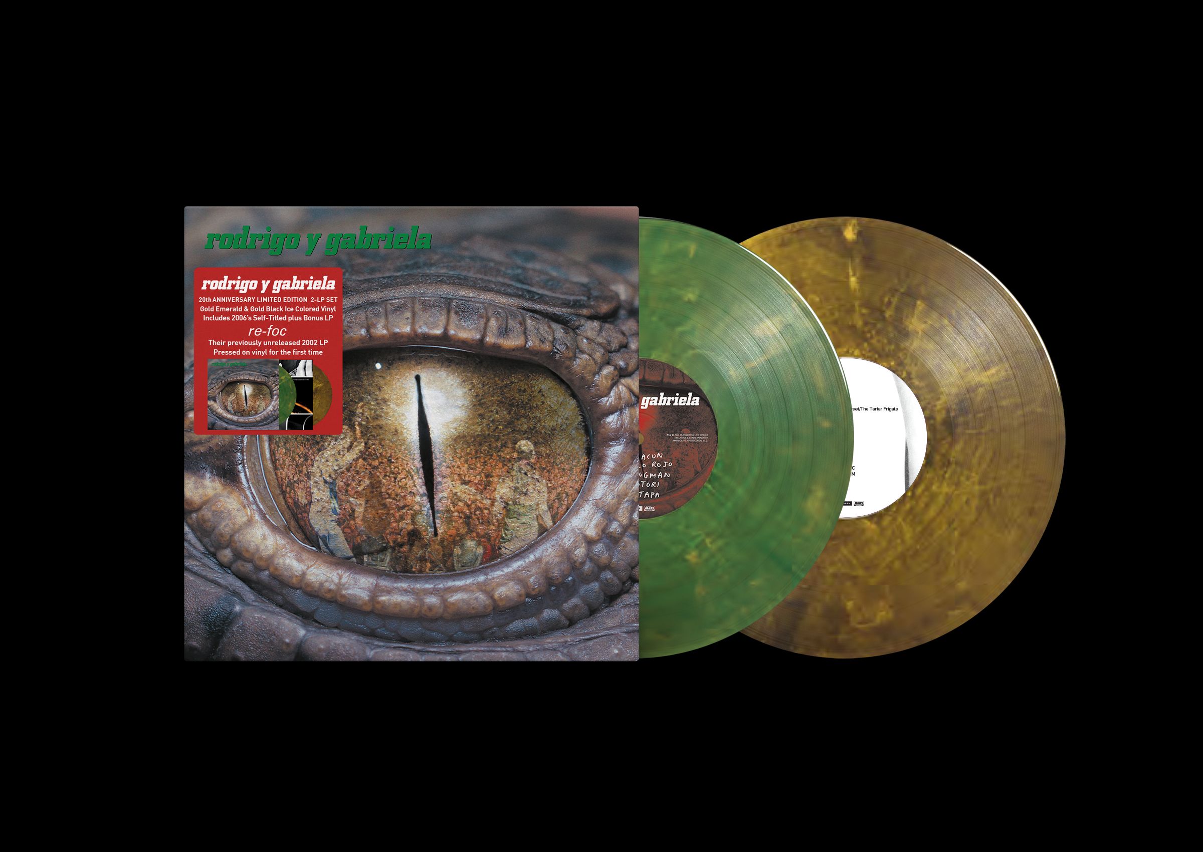 Rodrigo Y Gabriela - Rodrigo Y Gabriela with bonus disc Re-Foc (20th Anniversary Edition) [Jade & Ci