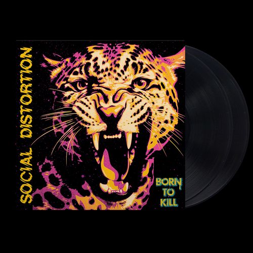 Social Distortion - Born to Kill [Indie Exclusive Pink & Yellow Vinyl with Alternative Art Print]