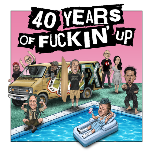 NOFX / Fat Mike - 40 Years of Fuckin' Up: Soundtrack + Score  [Turquoise]